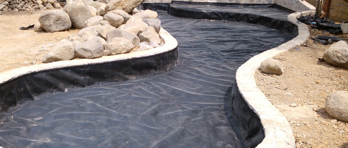 Lago Artificial Recubierto con GMB HDPE